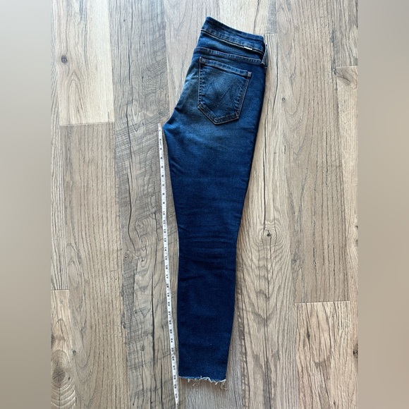 Mother Skinny Jeans The Looker Ankle Fray 26 - Picture 7 of 10